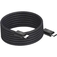 Celly Câble USB-C magnétique tressé, 60 W, 2 m, noir