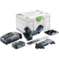 Festool Scie à isolant sans fil ISC 240 EB-Basic 18 V 240 mm + 1 batterie 4,0 Ah + chargeur rapide + Systainer