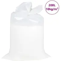vidaXL Remplissage du pouf EPS 200 L blanc 10 kg/m³