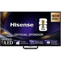 Hisense 75u7s Pro 75 Pouces Ultra Hd 4k (2026) - Tv Miniled 2026