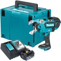 Makita DTR 181 RF1J Connecteur de ferraillage sans fil 18 V 0,8 mm Brushless + 1x batterie 3,0 Ah + chargeur + Makpac