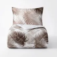 Royal Textile Couverture "Sleeptime Lazy" couleur sable, dimensions 140 x 200 cm, avec taies d'oreiller
