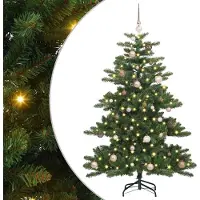 Syfax Sapin de Noël Artificiel à Branches Articulées Vert 150 cm