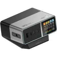 Cuktech Station de recharge TA3005U 300 W 5-en-1 USB-C, couleur argent