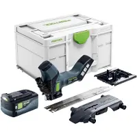 Festool ISC 240 EB-Basic Scie à métaux sans fil 18 V 240 mm + 1x batterie 5,0 Ah + Systainer - sans chargeur