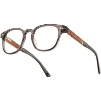 Gunnar Optiks Tioga - Gray Crystal Walnut - Mineral Clear-Pro