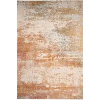 FRAAI Tapis moderne | Bush Jaune Ocre/Terracotta | 280x380cm | Jaune | Rectangulaire | Tapis