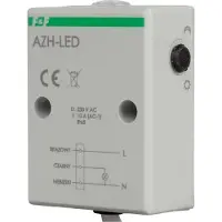 F+F Automate crépusculaire AZH-LED - 230V - Hermétique - Détection lumi?re intégrée - 10A