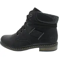 Rieker Bottines à lacets noir