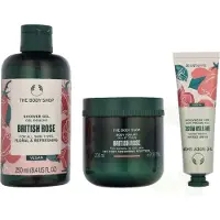The Body Shop SMALL BRITISH ROSE ESTUCHE 3 pz