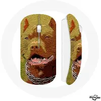 CAPACHEAP Souris Sans Fil American Pit Bull Terrier