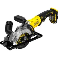 Stanley FATMAX V20 Scie Circulaire 115 mm Brushless - Lithium 18V - Sans Batterie - SFMCS515B-XJ