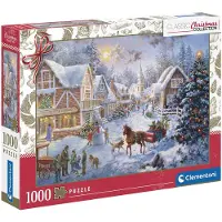 Clementoni Puzzle CLE 1000 Préparation pour Noël 81504