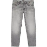 Hugo Boss pour homme. 50566093 Jean Re.Maine gris clair (34/30), Casuel, Coton, Denim
