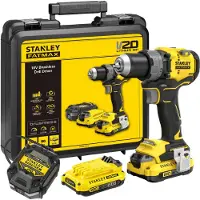 Stanley 18v Sfmcd725d2k Electric Screwdriver Argenté One Size / EU Plug 220V