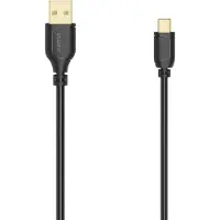 Hama Câble mini-USB "Flexi-Slim", mini-fiche B5, USB 2.0, 480Mbit/s, 0,75m