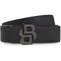 BOSS Ceinture 'B_Icon' marron / noir