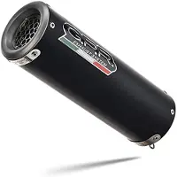 Gpr Exclusive M3 Black Titanium Cf Moto 700 Mt 23-24 Homologated Slip On Muffler Argenté Homologated