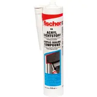 Fischer Fahrrad Mastic acrylique Multi AC blanc FISCHER 53111 Utilisation intérieure 1 cartouche de 310 ml avec canule