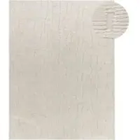 Tapis.fr Tapis moderne Tokko crème 160x220 cm