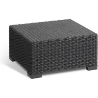 Allibert Table de jardin California gris graphite