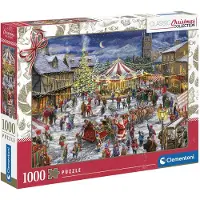 Clementoni Puzzle 1000 La Foire de Noël 81505