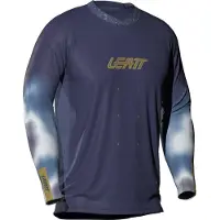 Leatt Gravity 4.0 Long Sleeve Jersey Bleu M Homme