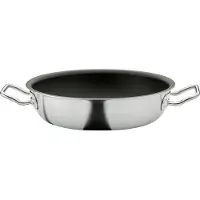 Spring Poêle à servir Brigade Ultimate XL ø 24 cm, Poêle + casserole, Argent, Noir