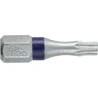 Ks Tools 1/4" TORSIONpower Bit Torx 25 mm TB20 avec alésage - 918.3615