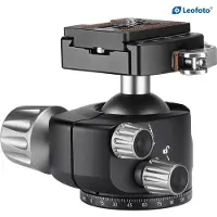 Leofoto tête sphérique de trépied LH-40LR + plaque de fixation rapide NP-50