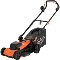 Black & Decker Tondeuse à gazon électrique 1400 W, largeur de coupe max. 340 mm