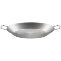 Spring Poêle à paella Marbella ø 40x5.2 cm, Poêle + casserole, Argent