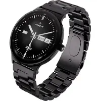 GARETT Montre connectée Quantum noir acier