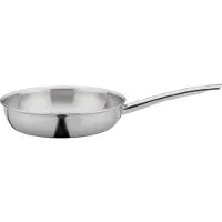 Küchenprofi Poêle à frire XL haute 28cm, Poêle + casserole, Argent