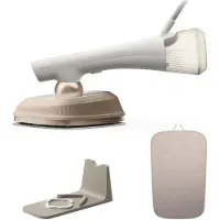 Philips Fer à vapeur à main OneTurn, 2,5 m, 90 g/min, Blanc, Nougat, 45 g/min, 0,2 l, 45 s