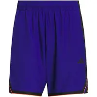 Adidas Pantalon de sport 'Crazy Lite' bleu foncé / orange fluo / noir