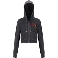Ed Hardy Veste de survêtement 'Flaming Tiger' jaune / jaune pastel / rouge rubis / noir