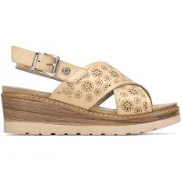 Refresh 175163 Wedge Sandals Beige EU 37 Femme