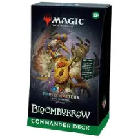 Wizards of the Coast Magic : The Gathering Commander : Bloomburrow : Le Deck du Commandant de Family Matters