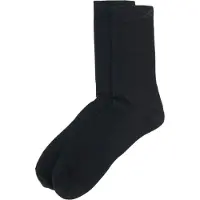 Lundhags Merino Liner Sock, chaussettes de randonnée, unisexe, noir