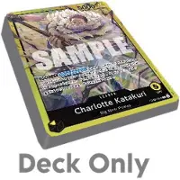Bandai One Piece Starter Deck : Charlotte Katakuri Deck Pack