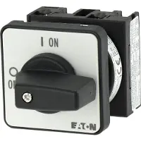 Eaton T0-1-102/E Interrupteur électrique à bascule 2P noir