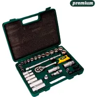 Mota Herramientas Ek502 Bit Box With Ratchet 40 Units Doré