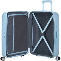 American Tourister trolley Soundbox Spinner 67 / 24 TSA EXP Trolley Pastel Blue bleu clair
