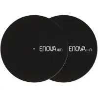 Enova Hifi Paire de feutrine FS 120 BL Noir pour platines vinyles