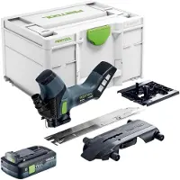 Festool Scie à isolants sans fil ISC 240 EB-Basic 18 V 240 mm + 1 batterie 4,0 Ah + Systainer - sans chargeur