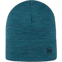 Buff Merino Lightweight Beanie Bleu