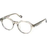 Sting Lunettes de Vue - - VST571 - Beige transparent brillant - Acétate - Forme ronde