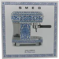 Smeg Machine à expresso Dolce & Gabbana ECF02DGBEU 1350 W Blue Mediterraneo