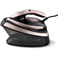 Maestro Station de repassage vapeur MR-320C 2400 W 1,5 L Semelle céramique Noir, Or rose